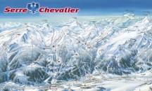 Maps for Serre Chevalier - Piste, town and resort maps.